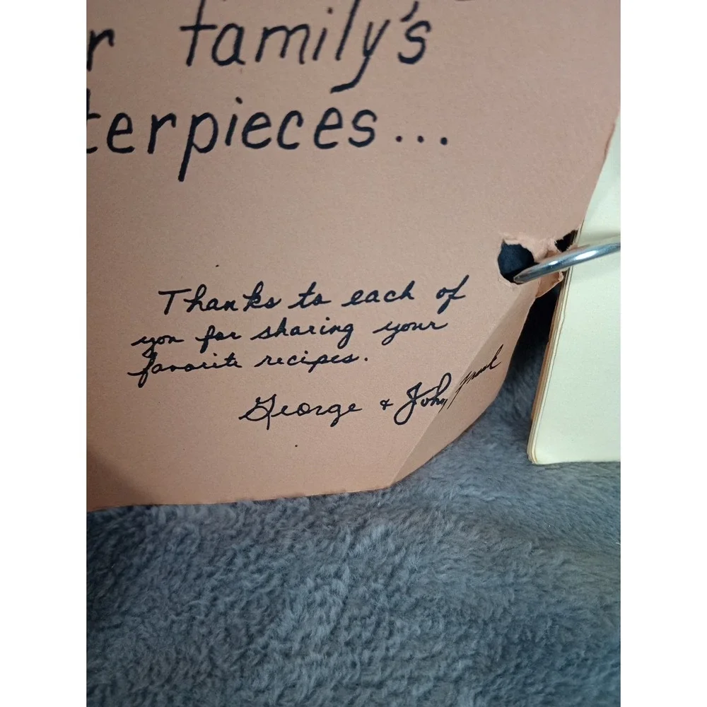 Local Family Handmade Cookbook Johnson Gomez Family Winston-Salem East Bend, NC‎